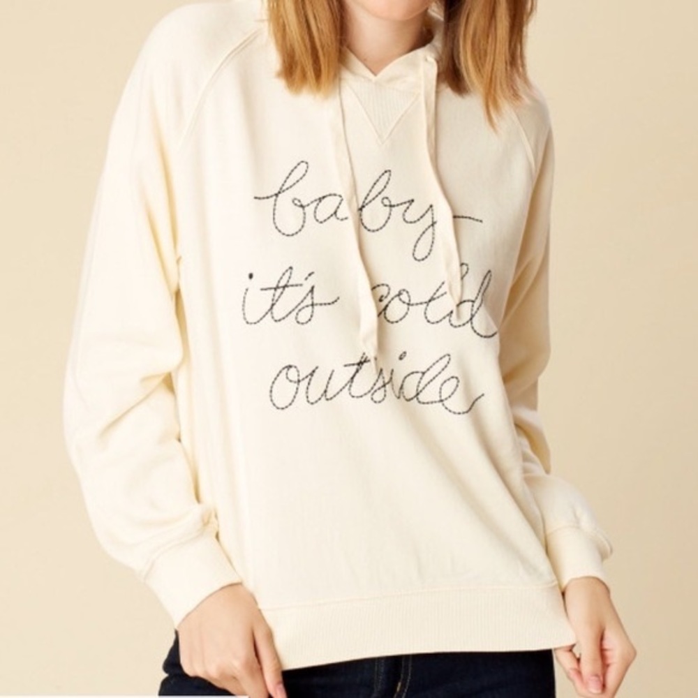 “Baby it’s cold outside” Altar’d State hoodie